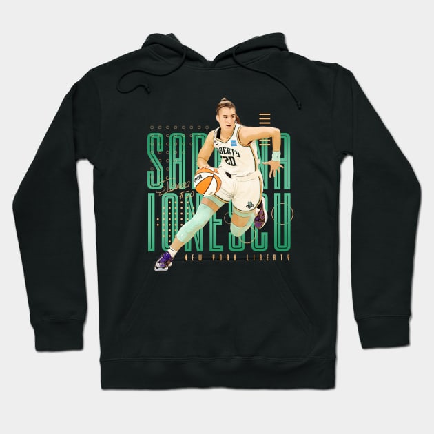 Sabrina Ionescu Hoodie by Juantamad